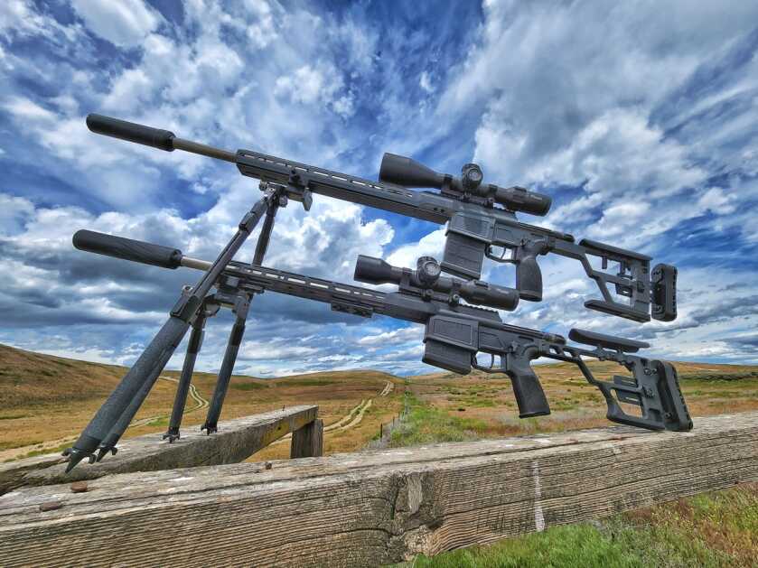 SIG Sauer Cross PRS precision rifle with ARCA rail