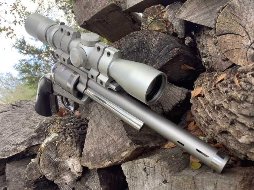 Freedom Arms Model 83 555 big bore hunting revolver