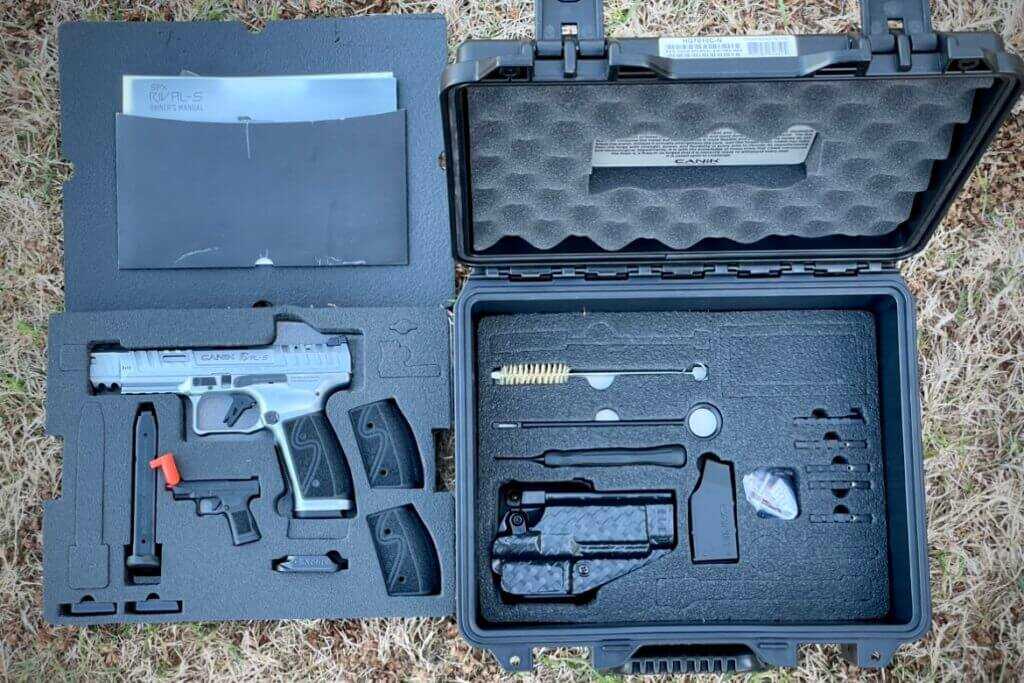 Canik SFx Rival-S steel frame 9mm competition pistol