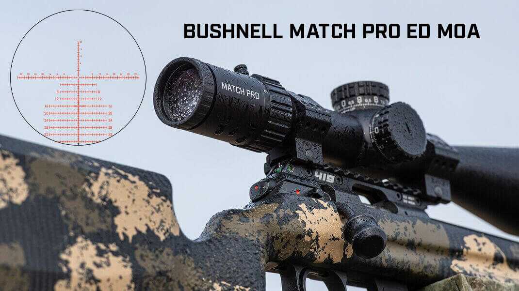 Bushnell Match Pro ED 5-30x56 MOA best PRS trainer scope under 1000 2026