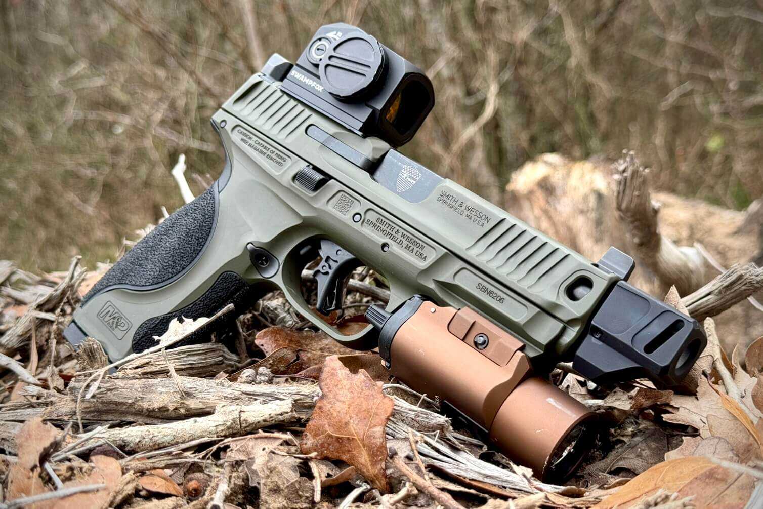 Smith & Wesson Spec Series Metal M2.0 pistol with Faxon compensator