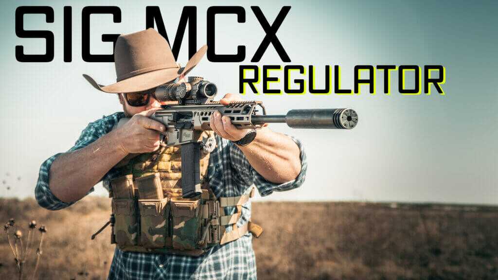 SIG Sauer MCX Regulator semi-auto ranch rifle