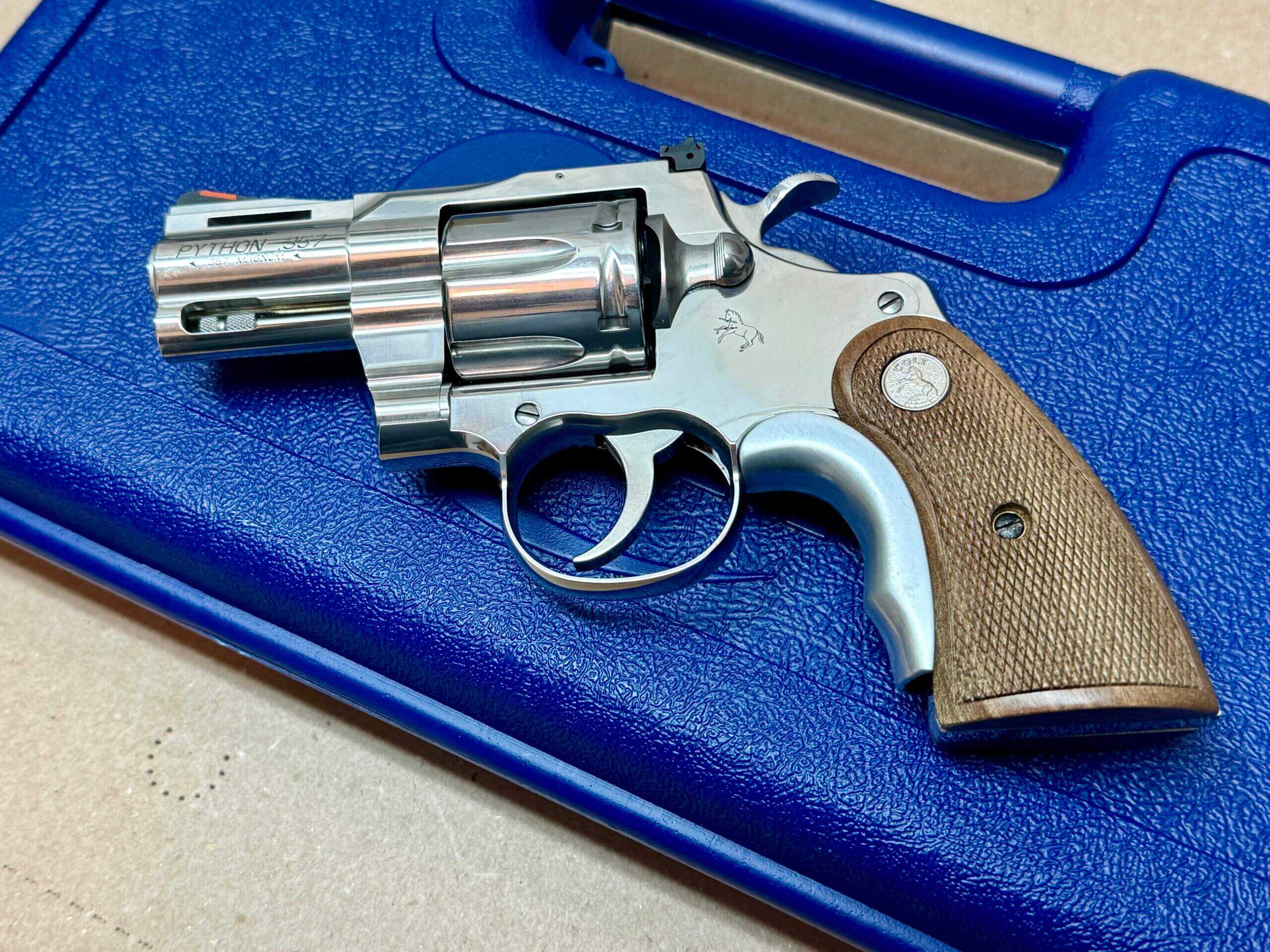 Colt Python 2.5 inch snub nose .357 Magnum revolver