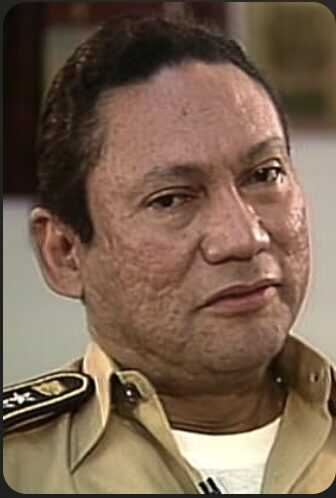 Manuel Noriega portrait used in Operation Just Cause history article