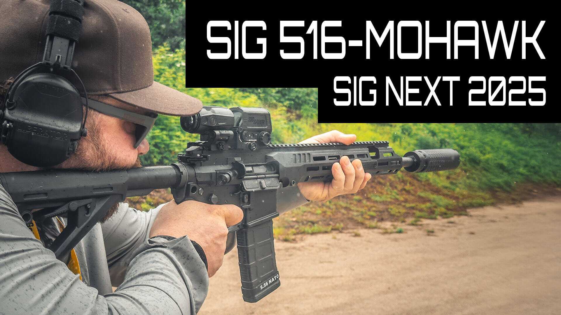 SIG Sauer 516 G3 Mohawk piston-driven AR rifle