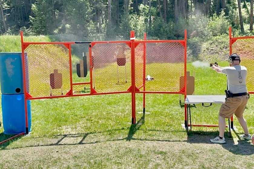 Shooting a USPSA competition with the 2K11.