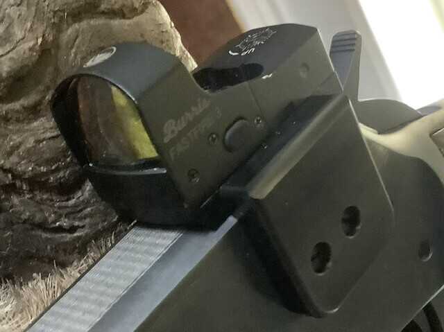 Turnbull mount on Marlin waffle top enabling optic without altering rifle