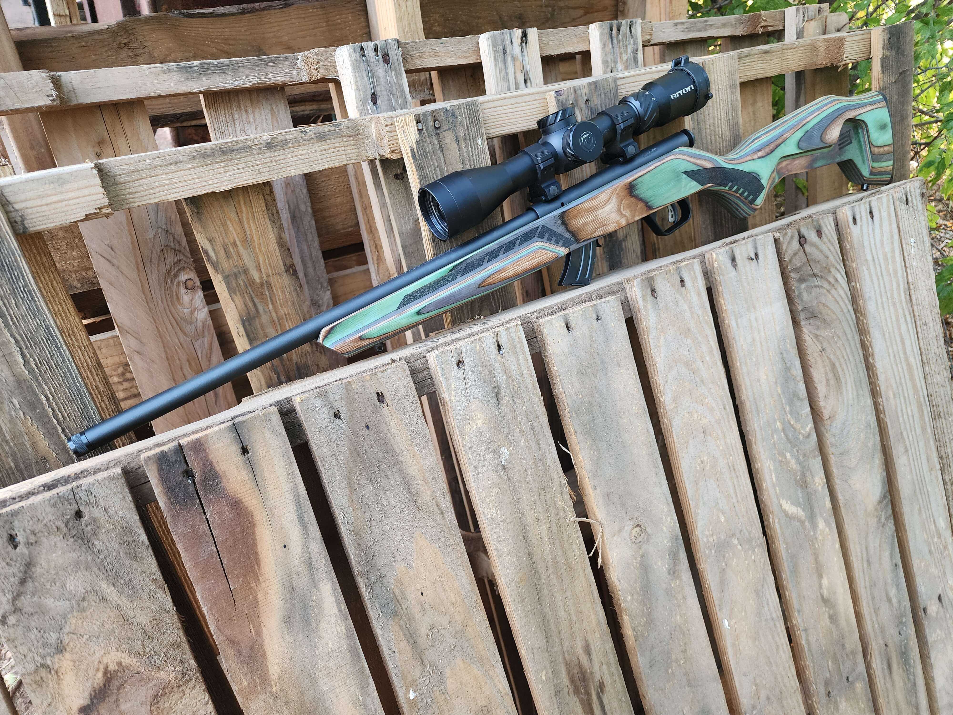 Savage Mark II Minimalist rimfire rifle in 21 Sharp