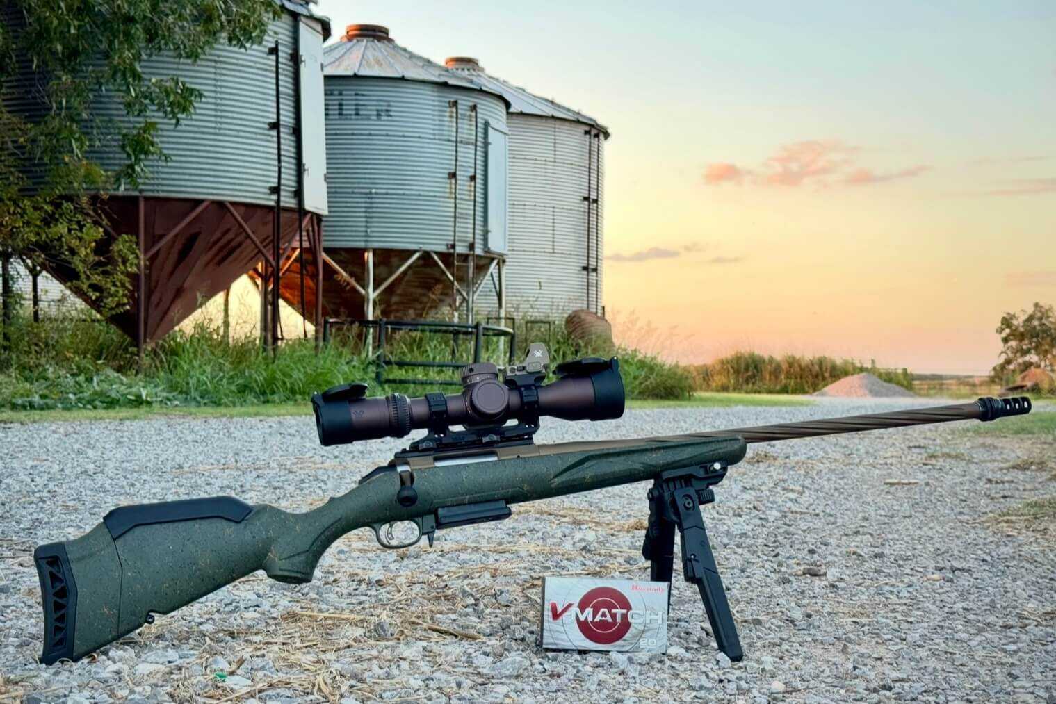 Ruger American Gen II Predator 6.5 Creedmoor bolt action hunting rifle with scope