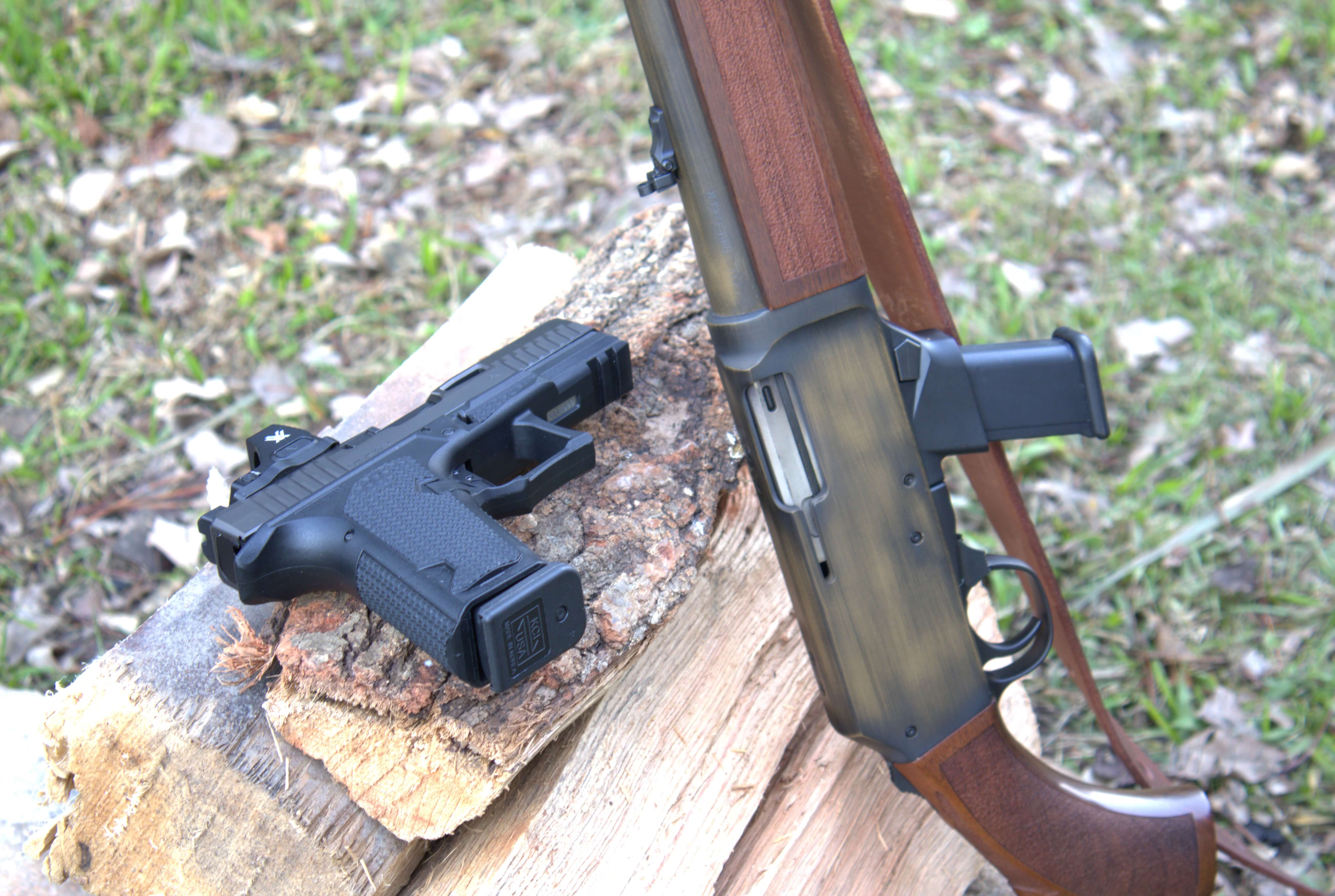 Henry Homesteader 9mm semi auto carbine with magazines