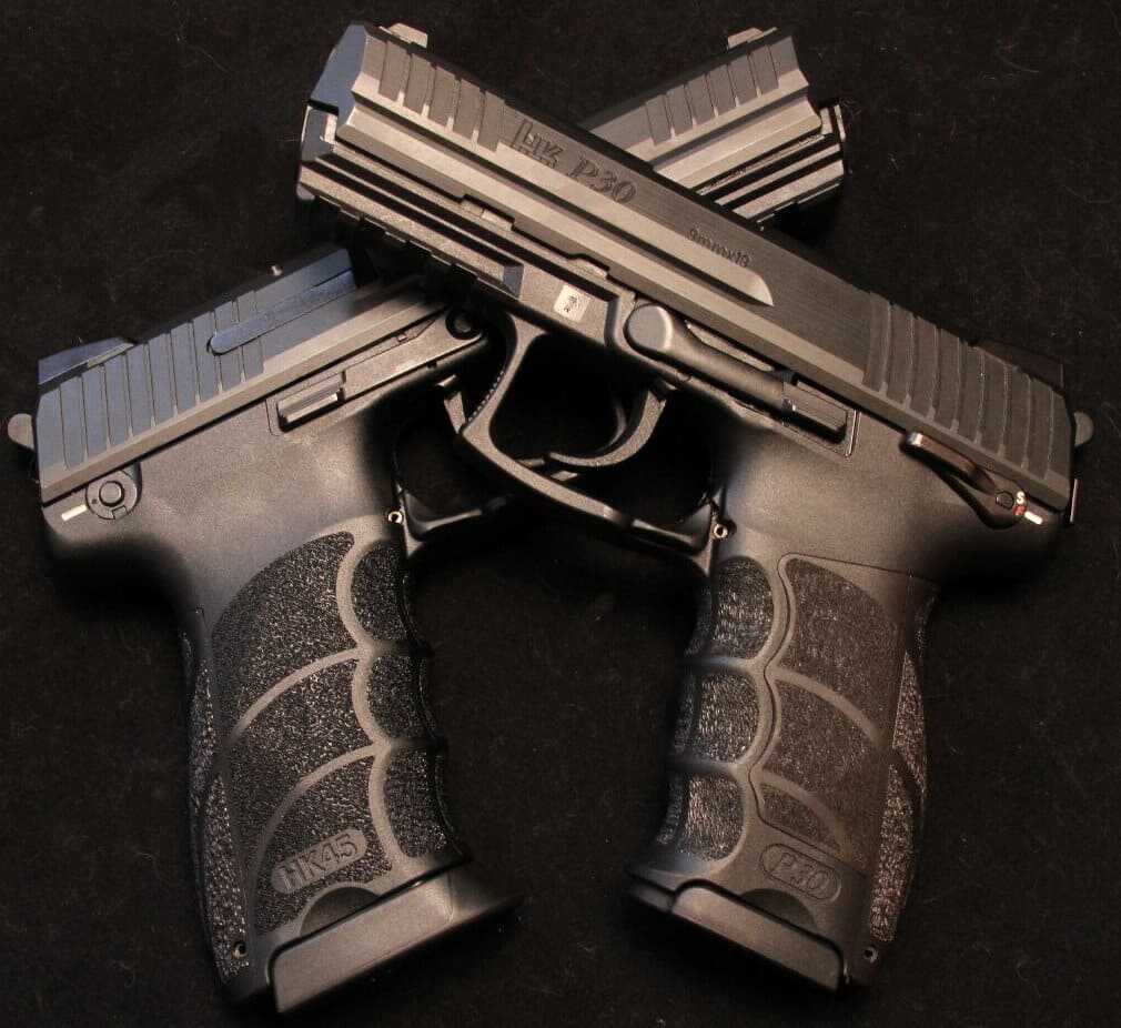HK45 best .45 ACP pistol for recoil control and reliability 2026