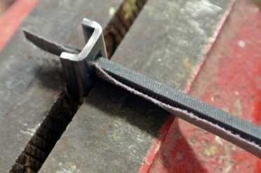 Smoothing out the sharp edge is a must.