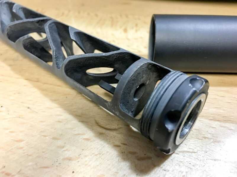 Be sure to take the GM-22 apart and clean frequently so the baffle tube doesn't get stuck inside the body.