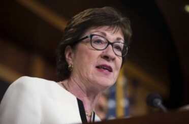 Republican Sen. Susan Collins: 'Why I Can't Support Trump' Sen. Susan Collins, R-Maine speaks during a news conference on Capitol Hill in Washington, Tuesday, June 21, 2016. (Evan Vucci/AP)