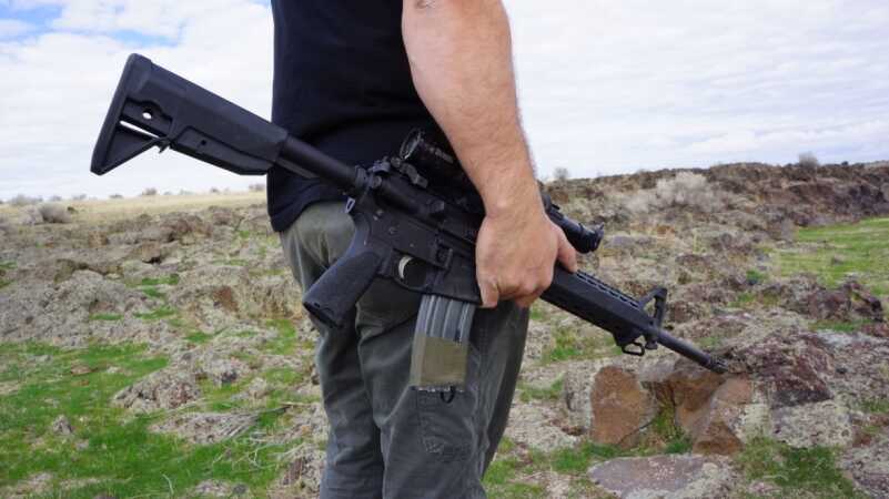 The author found the new Saint to be a great carbine-style AR for a really good price.