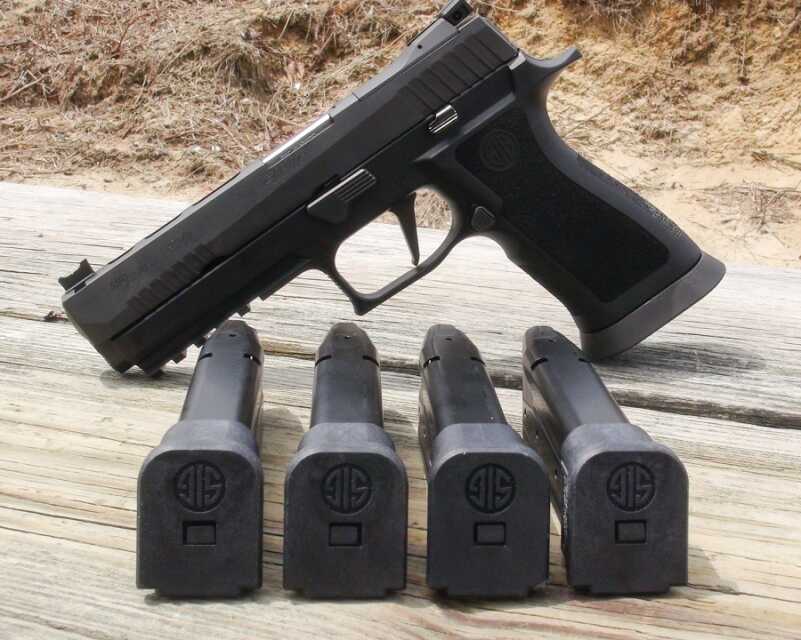 A Mega-Capacity Sig Sauer P320? The 21+1 Full Size X-Five 9mm – Full Review. A Mega-Capacity Sig Sauer P320? The 21+1 Full Size X-Five 9mm – Full Review.