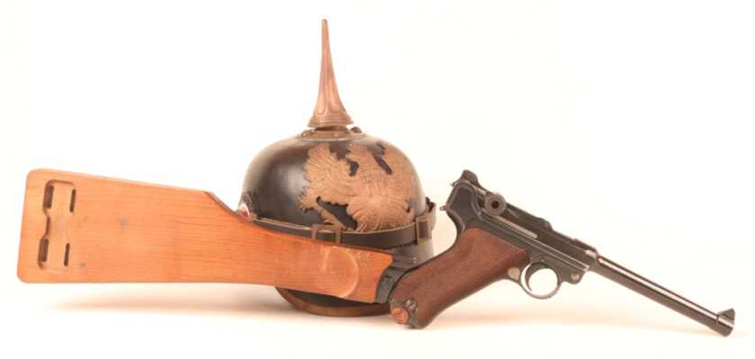 The P14 Luger Marinepistole - A German Military Handgun Designed for Ship-to-Ship Combat