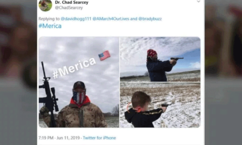 Missouri Principal Suspended After Posting Pro-Gun Tweet in Response to David Hogg Missouri Principal Suspended After Posting Pro-Gun Tweet in Response to David Hogg