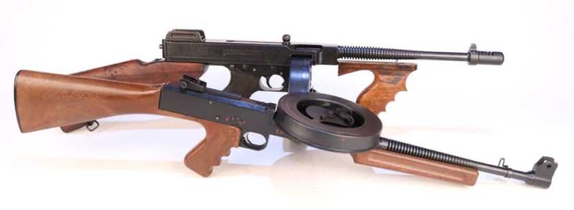 Two Criminals and The American 180 Submachine Gun: 1,200 RPM Rimfire Ripper Two Criminals and The American 180 Submachine Gun: 1,200 RPM Rimfire Ripper