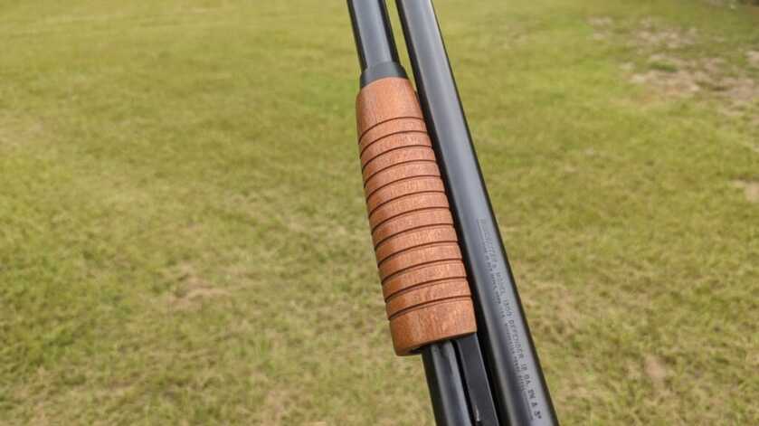 Pump action on Winchester 1300 Defender