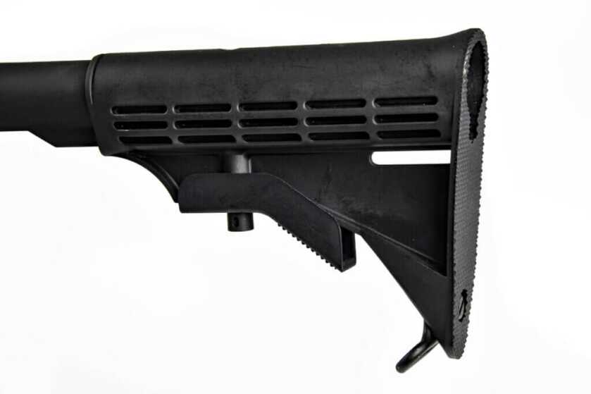 M&P 15 Sport III M4-style buttstock.