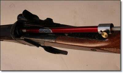 This is the straight version in a Sharps rifle. 