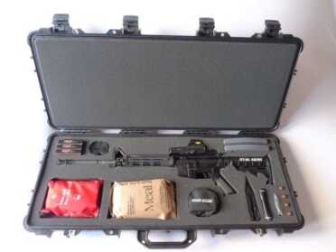 L1020882 Stag’s Executive Survival Kit, or ESK, has many basic items needed for short-term survival.