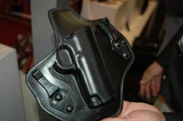 photo 3 The Suppression (model 135) is an IWB holster that is held on with C clips.