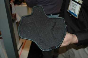 photo 4 The unique idea of the Suppression is the foam/mesh backing with antimicrobial properties.