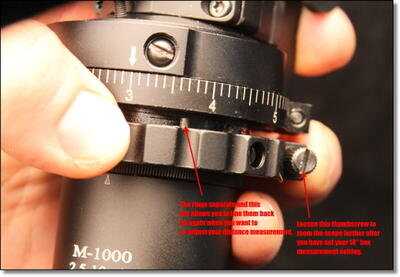 Leatherwood ART M-1000 Auto-Ranging Riflescope