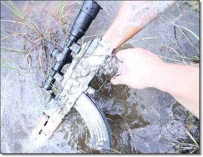Underwater AK-47 - The Zastava PAP from Century Arms Underwater AK-47 - The Zastava PAP from Century Arms