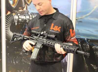 New HK Competition AR—SHOT Show 2014 H&K05