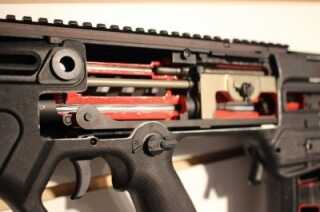 IWI ‘s Tavor SAR 9mm Conversion Kit Adds Versatility—SHOT Show 2014 IWI Tavor8