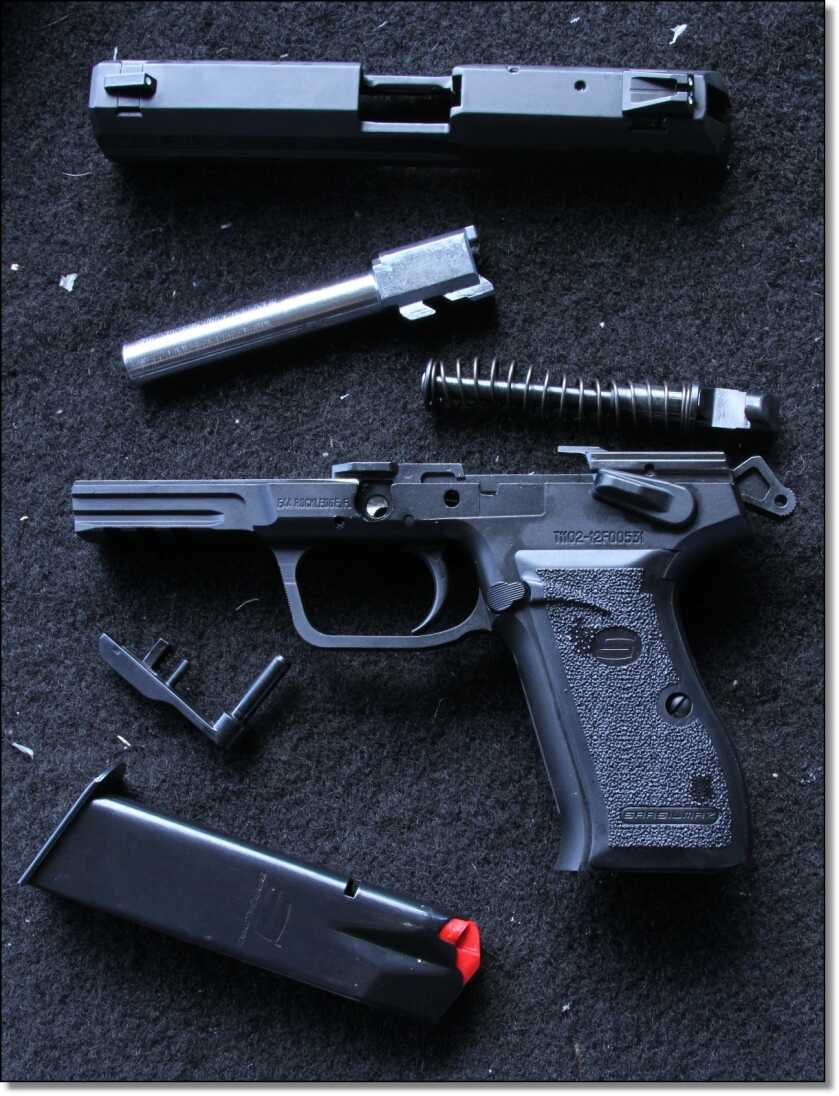 SAR ST10 field stripped