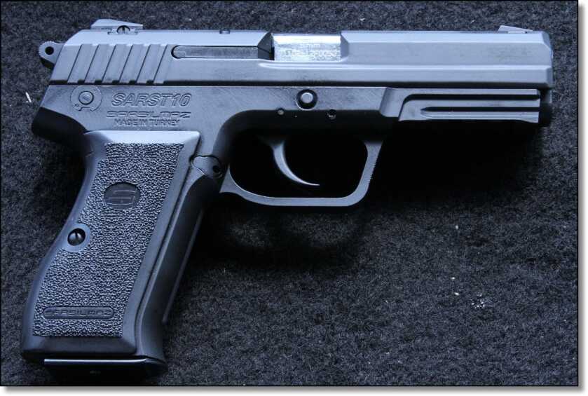 SAR ST10 9mm pistol right side