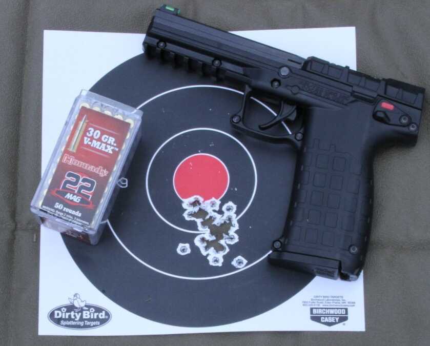 Kel-Tec PMR-30 .22 Magnum pistol with 30 round magazine