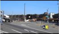Proof: Martial Law Coming! - Military Vehicle Train Slams Semi