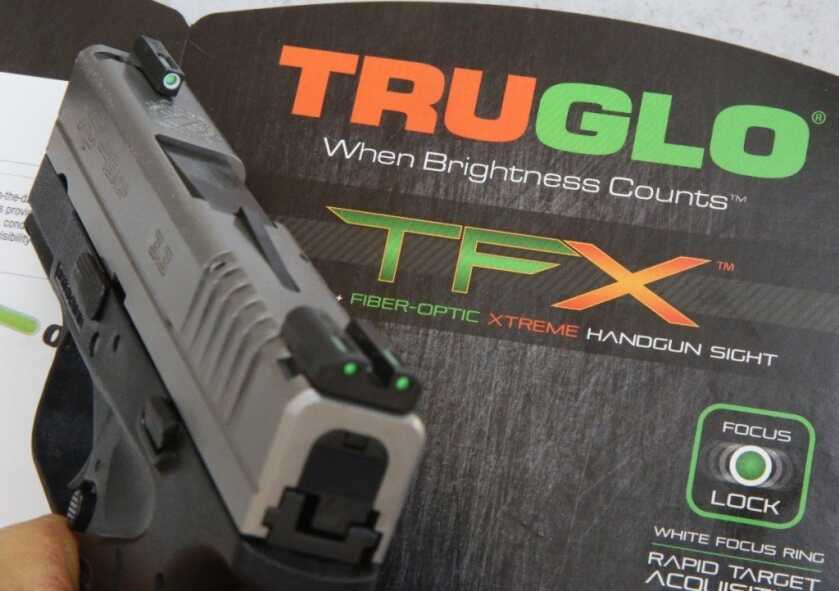 Truglo TFX tritium fiber optic night sights