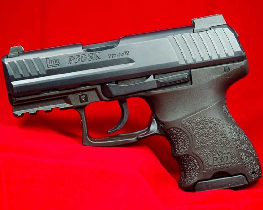 Heckler and Koch P30SK subcompact 9mm DA/SA pistol