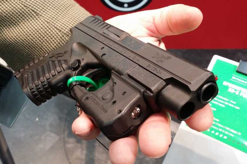 Crimson Trace Laserguard Pro laser light for carry pistol