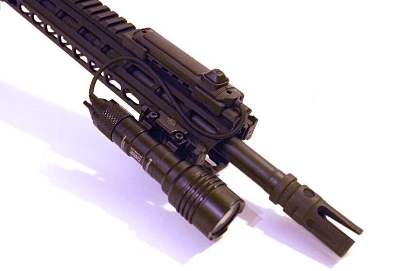 Dual Fuel Multi-Battery Lights. weapon-mounted light