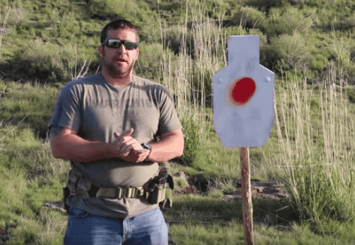 MGM BC-C Zone AR500 steel silhouette target