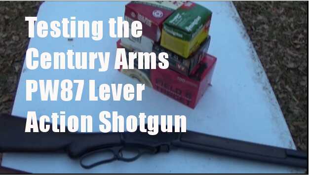 Century Arms PW87 reproduction of the Winchester 1887 lever-action shotgun