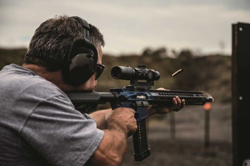 FN 15 Competition 5.56 AR rifle in a 3-Gun match, best used FN AR for competition 2026