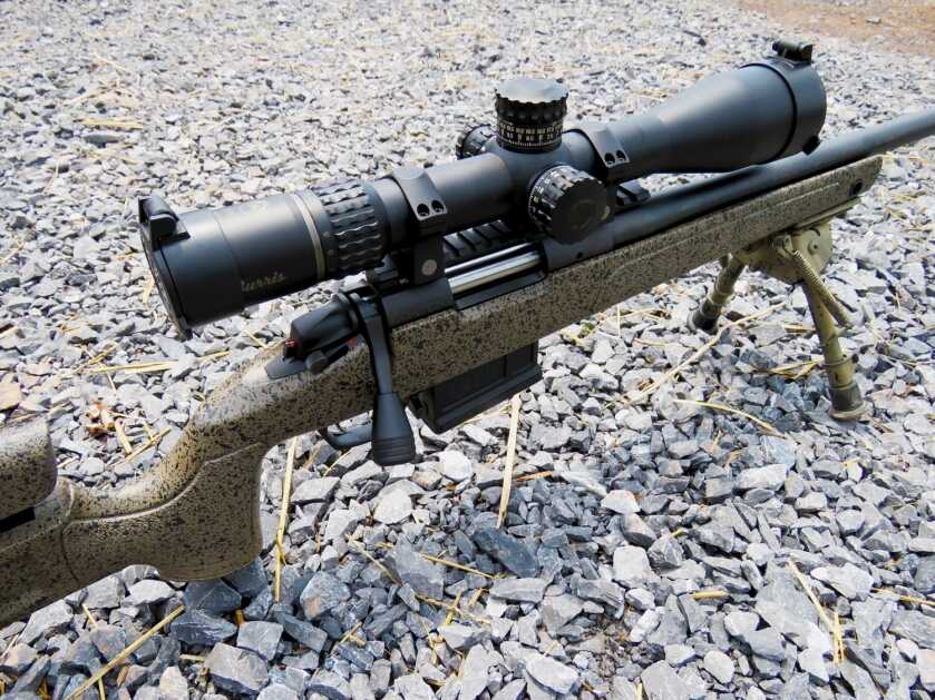 Burris XTR II 4-20x50 scope on a Bergara HMR rifle, best Burris entry level competition scope