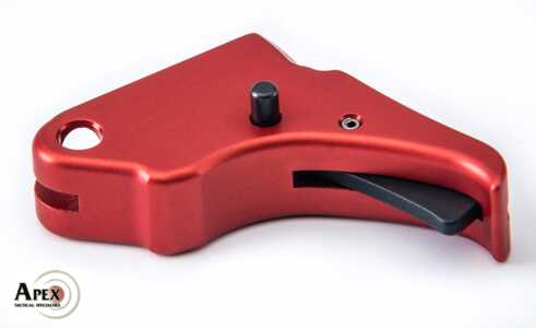 Apex Action Enhancement red trigger for Glock