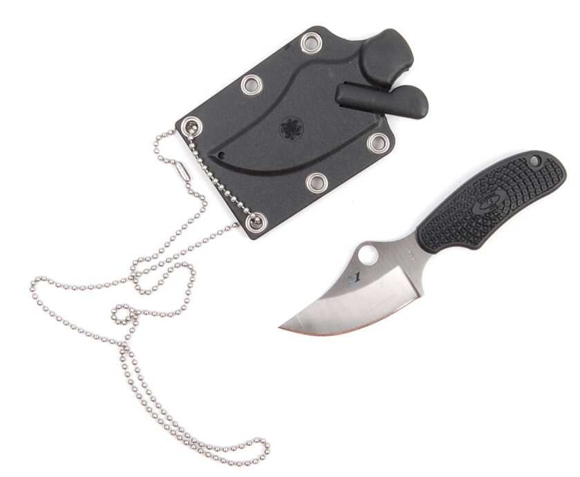 Spyderco ARK H1 neck knife and sheath, best neck knife 2026