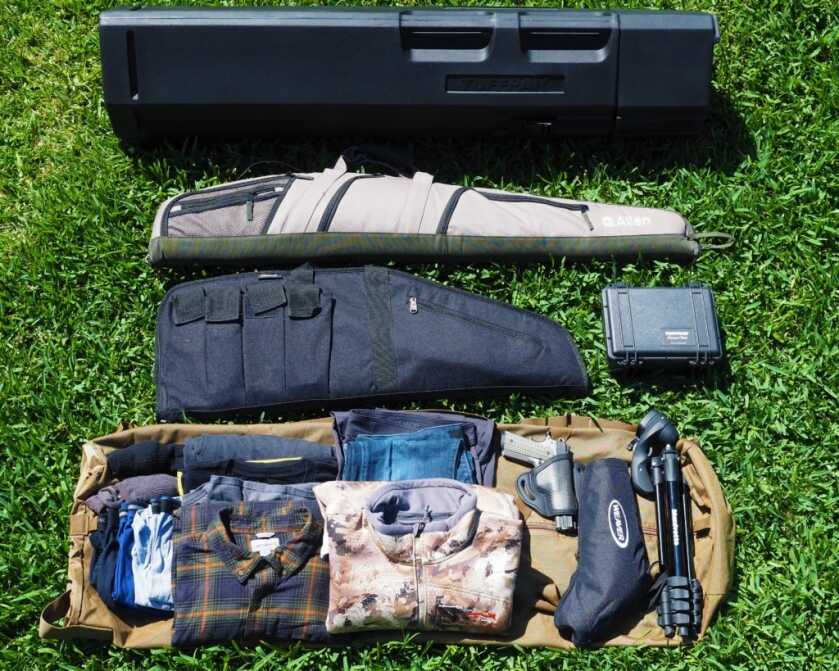 Tuffpak multi-gun hunting travel rifle case