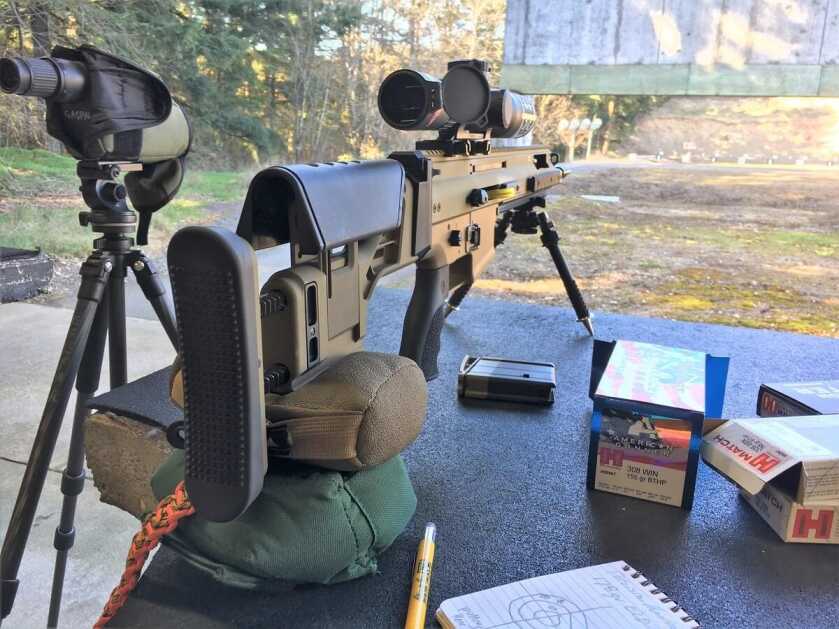 FN SCAR 20S precision rifle with scope and bipod, best FN precision rifle 2026