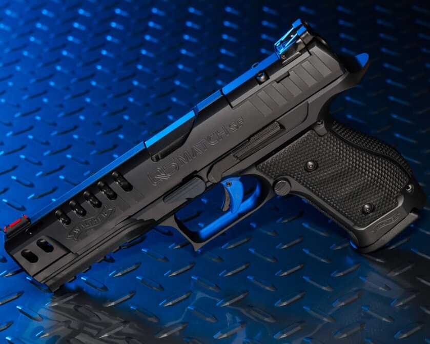 Walther Q5 Match SF steel frame competition pistol, best used Walther for competition 2026